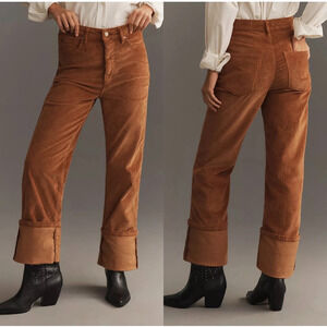 Pilcro Brown Straight Leg Jeans